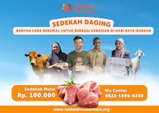 Sedekah Daging Qurban Untuk Pelosok Indonesia Timur