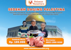 Sedekah Daging Untuk Palestina