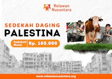 Sedekah Daging Untuk Palestina