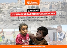 DARURAT KELAPARAN DI PALESTINA SEMAKIN PARAH