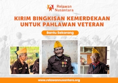 Sedekah Bantu Veteran dan Keluarga