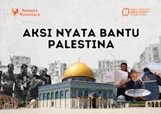 Aksi Nyata Bantu Palestina