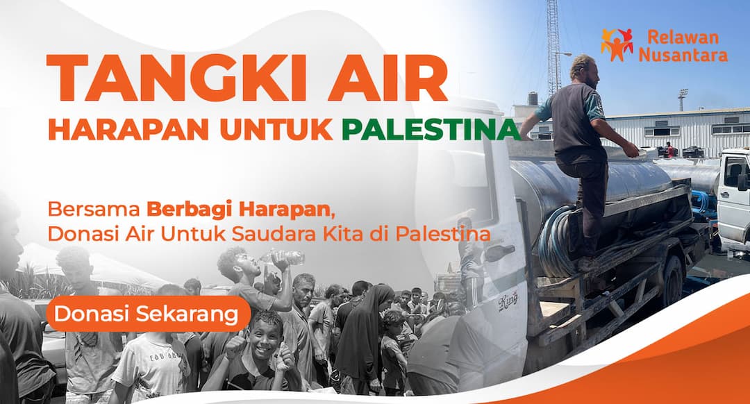 Tangki Air Harapan Untuk Palestina