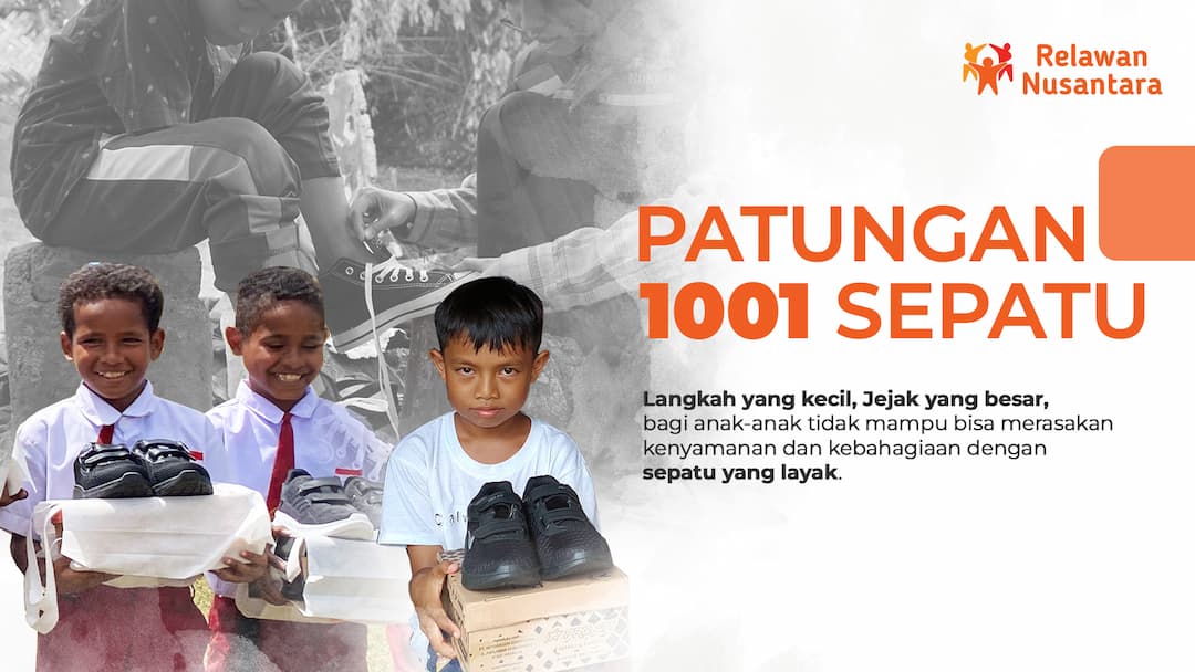 Berbagi Sepatu untuk Anak Pelosok Nusantara