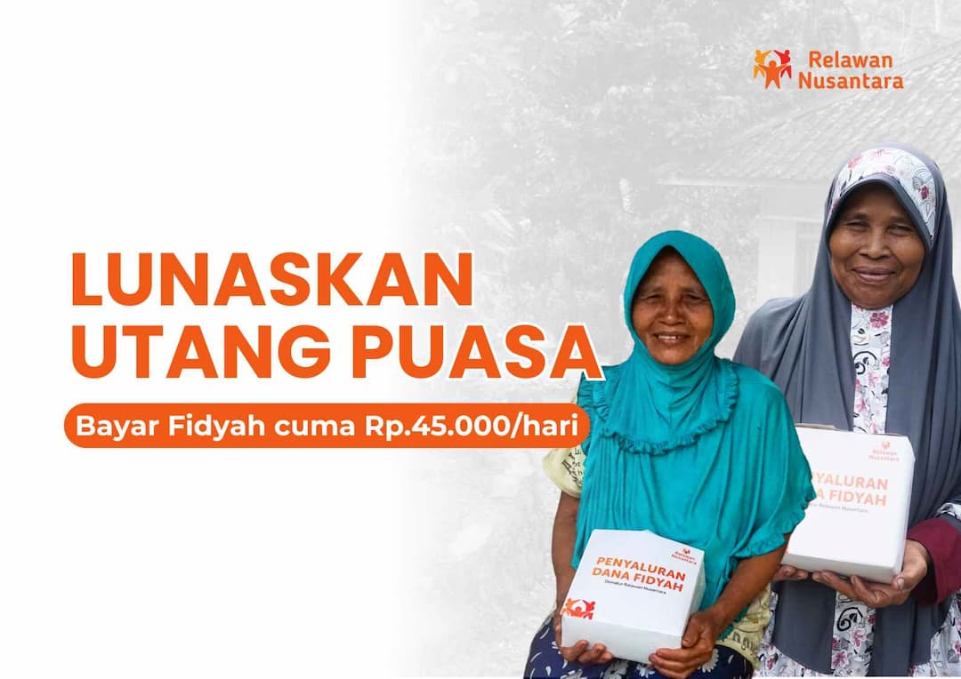 Tunaikan Fidyah Sekarang