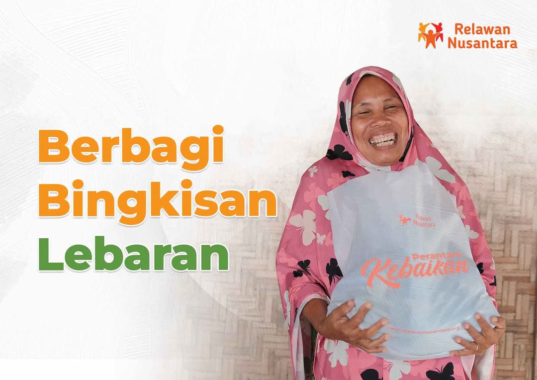 BERBAGI BINGKISAN LEBARAN