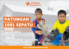 Berbagi Sepatu untuk Anak Pelosok Nusantara