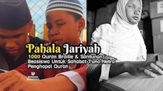 Sedekah Jariyah 1000 Quran Braille
