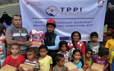 TPPI dan Relawan Nusantara Distribusikan Bantuan Tanggap Darurat untuk Penyintas Erupsi Gunung Lewotobi