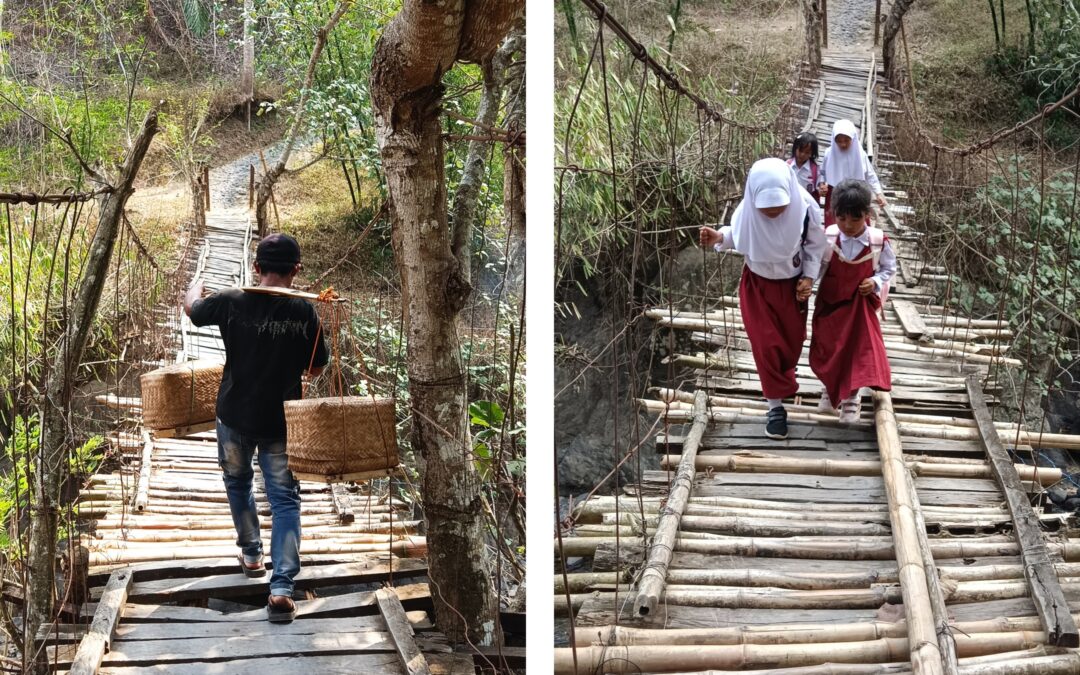 Jembatan Sarongge dalam Kondisi Mengkhawatirkan, 850 Jiwa Terancam Kehilangan Akses Vital