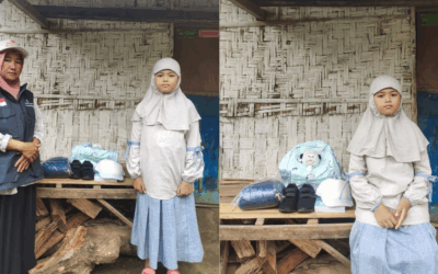 Luaskan Manfaat: Relawan Nusantara Salurkan Paket Alat Sekolah untuk Siswi Yatim di Banyuwangi