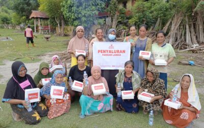 Relawan Nusantara Salurkan 100 Paket Makanan untuk Lansia, Dhuafa, dan Yatim Piatu di Polewali Mandar