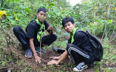 Hijaukan Hati, Pulihkan Bumi: Relawan Nusantara dan Komunitas Kediri Raya Tanam 200 Pohon di Lereng Gunung Wilis