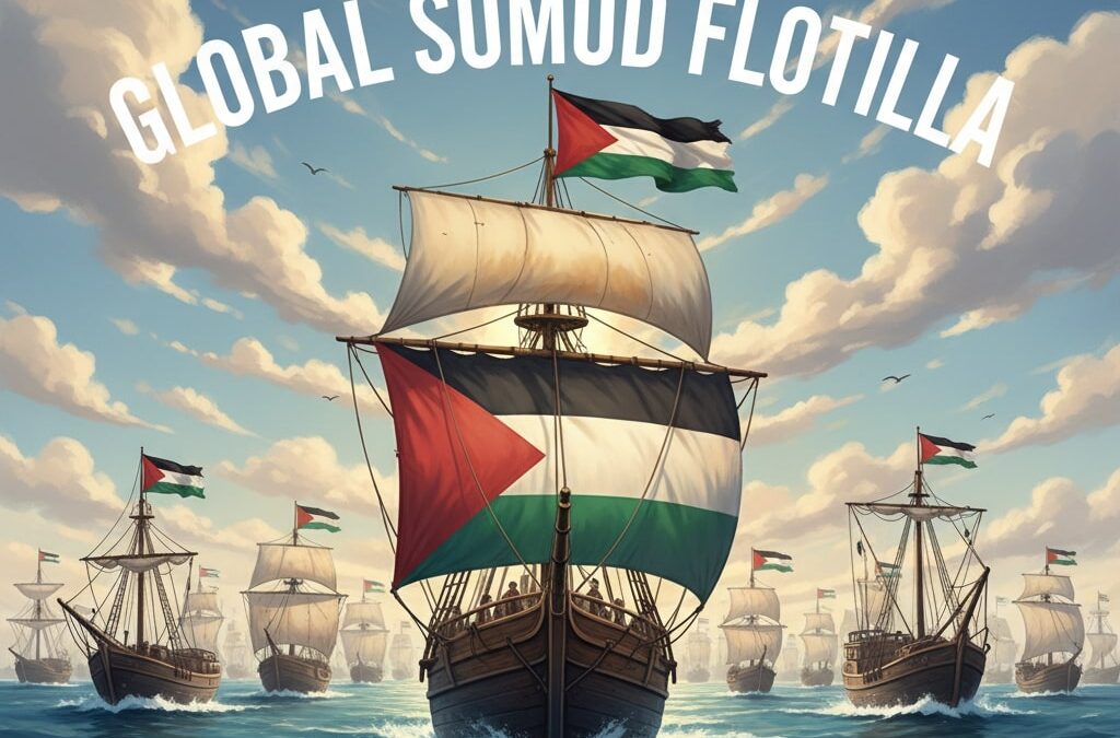 Relawan Nusantara Dukung Misi Global Sumud Flotilla Menuju Gaza