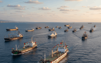 September Rekap Perjuangan Global Sumud Flotilla: Layar Solidaritas Melawan Blokade Gaza