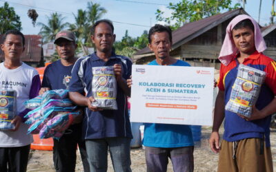 Kolaborasi Nadzira Shafa, Virni Desiana, dan Relawan Nusantara Salurkan Bantuan Pascabanjir di Aceh Tamiang