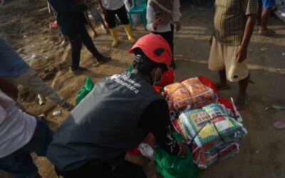 Relawan Nusantara Salurkan Selimut & Bantuan Pangan untuk Penyintas Banjir di Tapanuli Selatan
