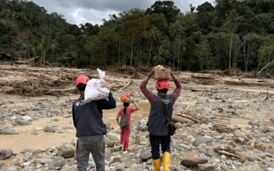 Relawan Nusantara Bersama Warga Menembus Desa Sibio-bio, Daerah Terisolir di Tapanuli Tengah