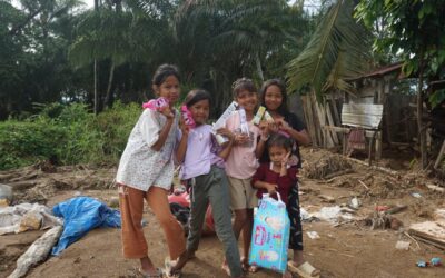 Kolaborasi SKK Migas dan Relawan Nusantara Menyentuh Kec. Badiri, Tapanuli Tengah