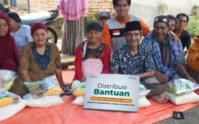 Yayasan Indika Foundation Bersama Relawan Nusantara Menembus Jalan Putus Demi Warga Lansiek, Tabe Kaluai, dan Silungkang