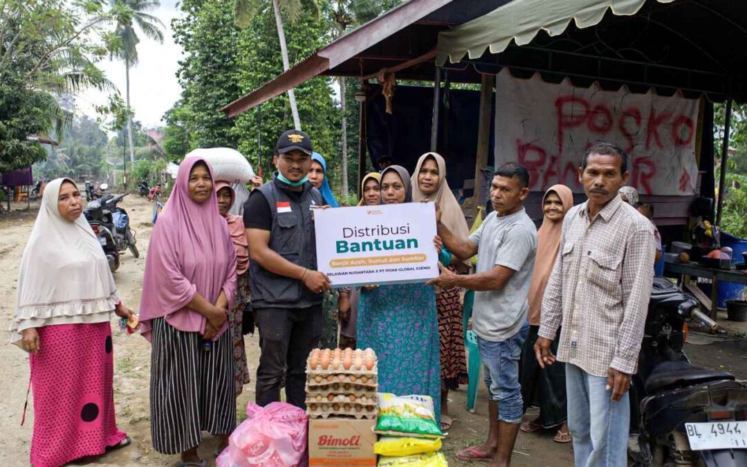 PT Pijar Global Esensi dan Relawan Nusantara Hadir Menembus Daerah Terisolasi di Pidie Jaya, Aceh