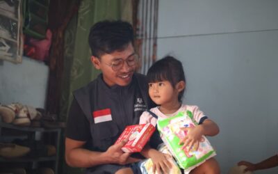 Dukungan Psikososial dan Bantuan Balita Pascabencana di Kampung Lambah, Sumatera Barat