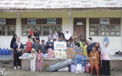 Kolaborasi Relawan Nusantara dan SMAN 1 Bolano Salurkan Bantuan untuk Warga Gampong Cibrek, Aceh