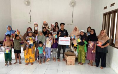 Relawan Nusantara Salurkan Bantuan untuk Penyintas Bencana di Dusun Mabang Pasir, Tapanuli Selatan