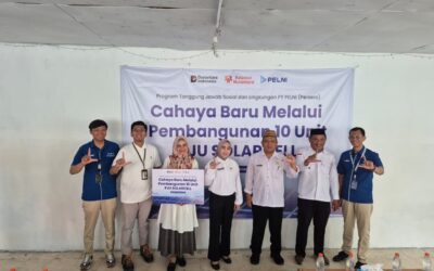 PT PELNI dan Relawan Nusantara Hadirkan PJU Solarcell di Gorontalo, Terangi Jalan dan Kehidupan Warga