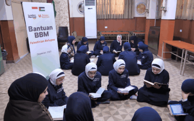 Relawan Nusantara Salurkan Bantuan Bahan Pemanas Mazut untuk Penerangan Kamp Pengungsi Palestina di Lebanon