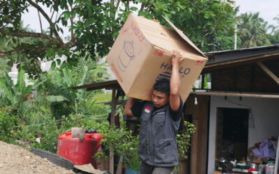 Dari Dapur Harapan untuk Sumatera: Warga Buana Gardenia bersama Relawan Nusantara Salurkan Perlengkapan Dapur dan Hygiene Kit di Aceh Tamiang