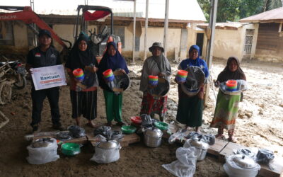 Merawat Harapan Pascabencana: Relawan Nusantara Salurkan Perlengkapan Dapur dan Hygiene Kit untuk Warga Aceh Tamiang