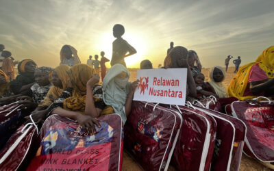 Relawan Nusantara Salurkan Bantuan Pangan dan Winter Aid untuk penyintas Sudan di Perbatasan Chad