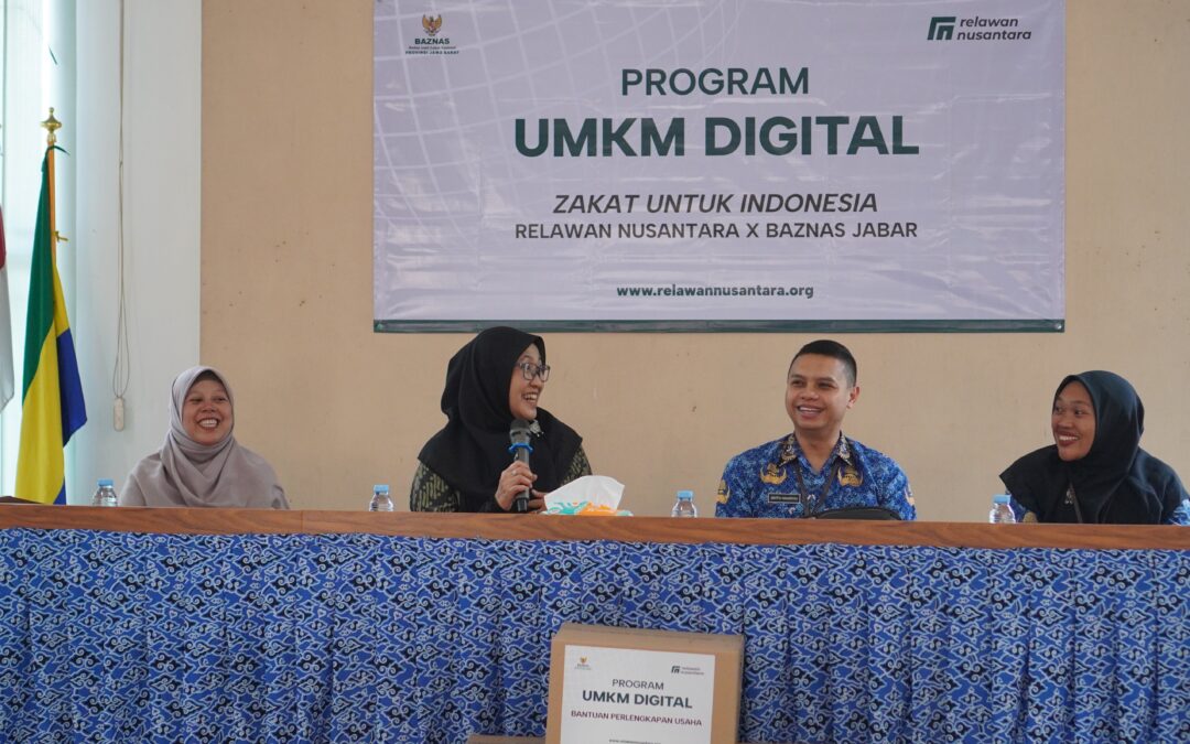 UMKM Digital: Relawan Nusantara dan BAZNAS Jabar Perkuat Kemandirian Pelaku Usaha Mikro di Era Digital