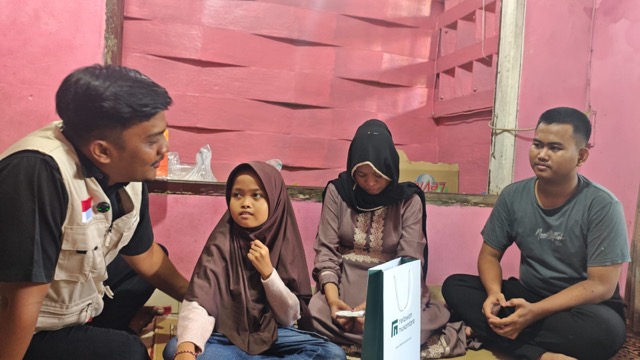 Relawan Nusantara Salurkan Bantuan untuk Keluarga Alm. Pak Sumarna di Purwakarta