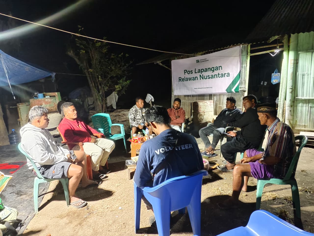 Posko Relawan Nusantara di Nagekeo NTT – Relawan Nusantara