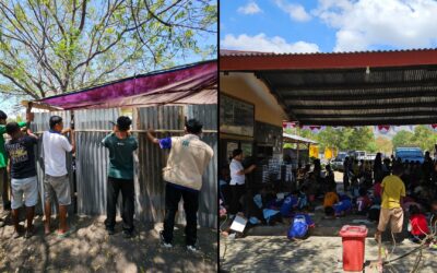 Bersama Orang Tua Murid, Relawan Nusantara Bangun Sekolah Darurat untuk 208 Murid SDI Waemburung
