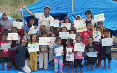 Ketika Banyak Orang Pulang, Relawan Masih Berada di Lapangan