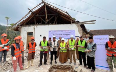 Kolaborasi 11 BUMN dan Danantara Indonesia Mulai Renovasi SDN 1 Panggalih, Garut