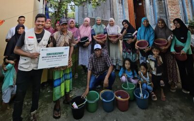 Bantu Keluarga Terdampak Gempa Flores, Zayne Bday Salurkan 25 Paket Hygiene Kit di Nagekeo